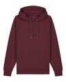Heren Hoodie Stanley Stella Cruiser 2.0 Burgundy